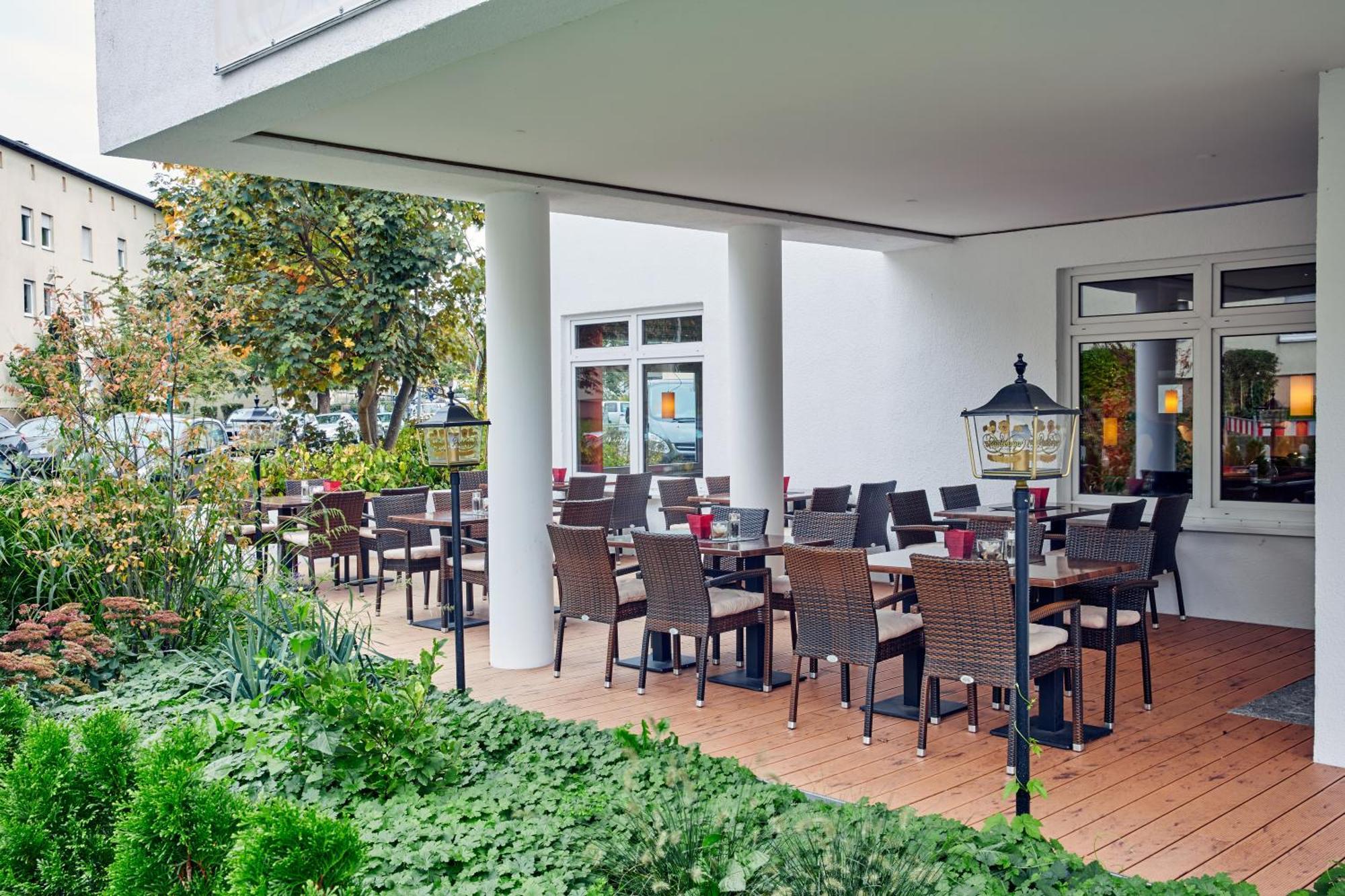 H+ Hotel Darmstadt Eksteriør billede